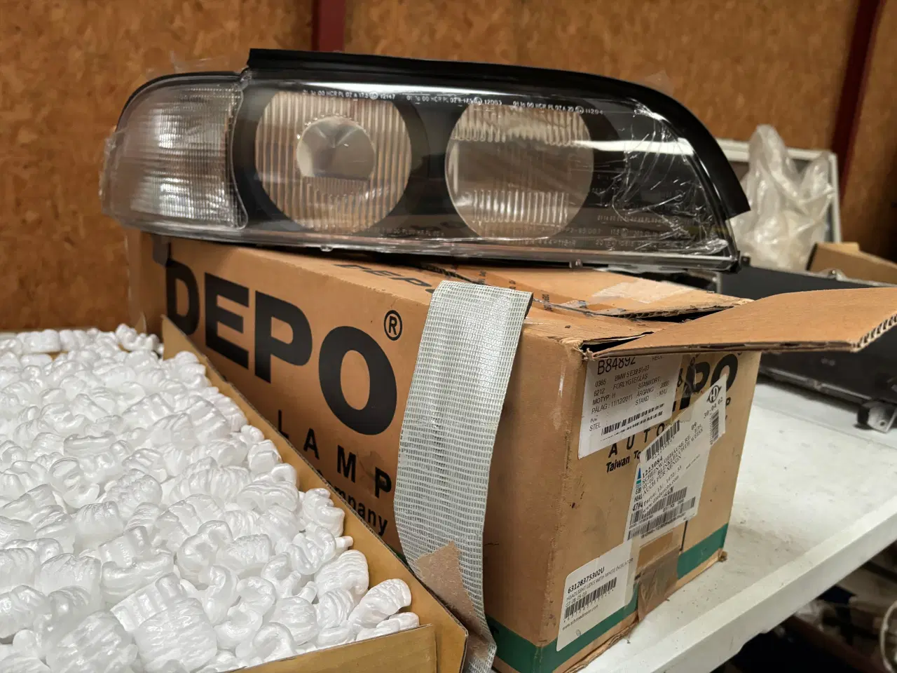 Billede 1 - BMW E39 5 serie forlygteglas HELT NY