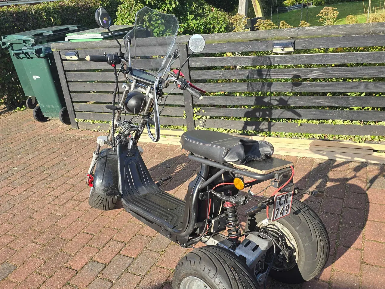 Billede 2 - Elscooter 45 ( harley lignende)