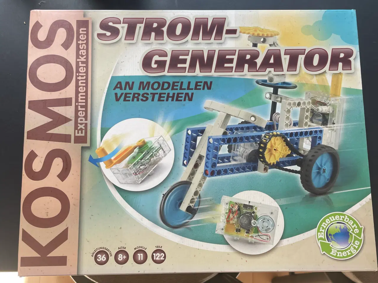 Billede 1 - KOSMOS strøm-generator bygselv-sæt