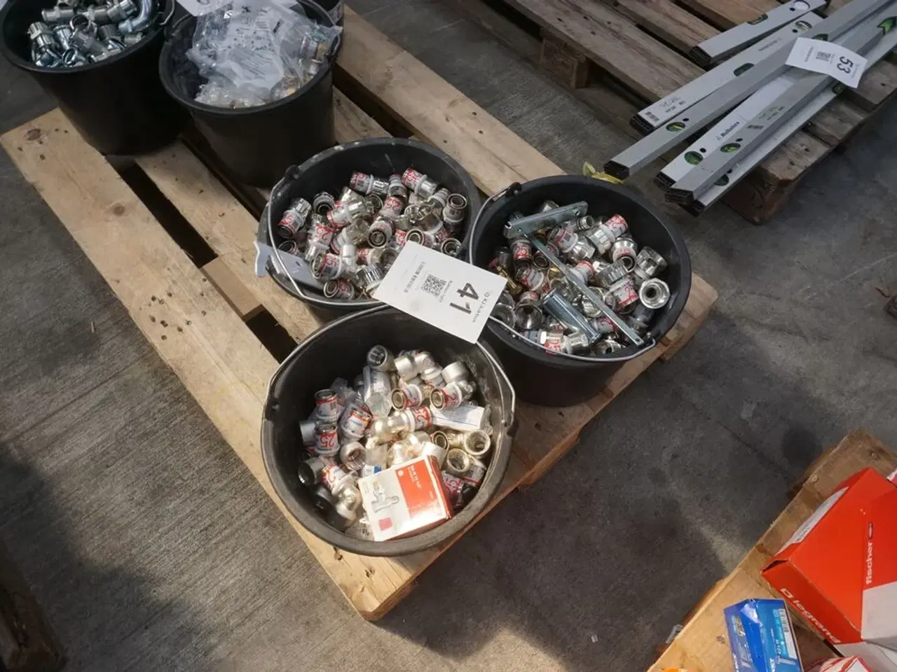 Billede 2 - 3 spande fittings