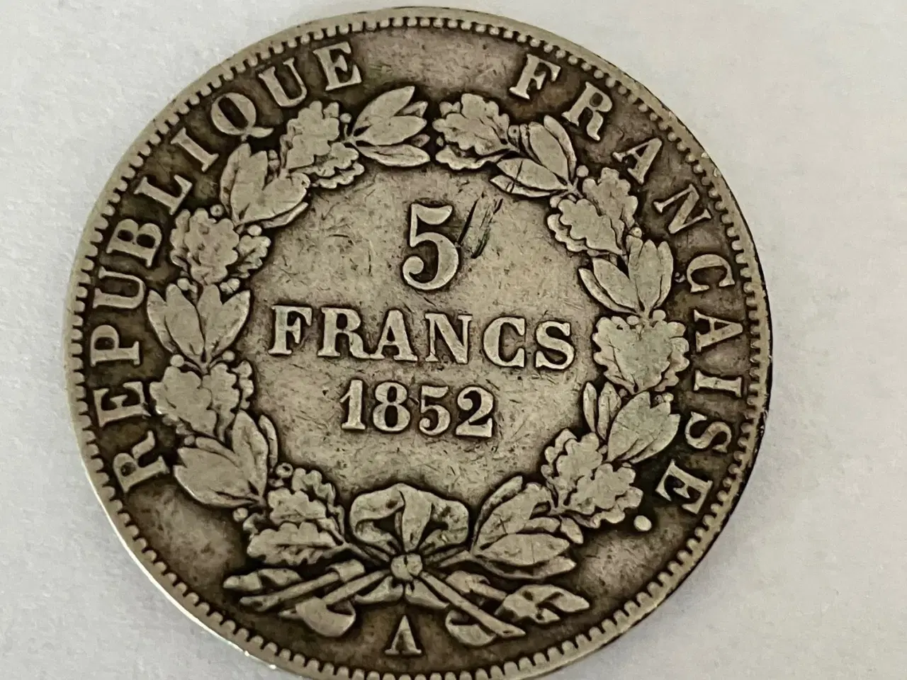 Billede 1 - 5 Francs France 1852 A
