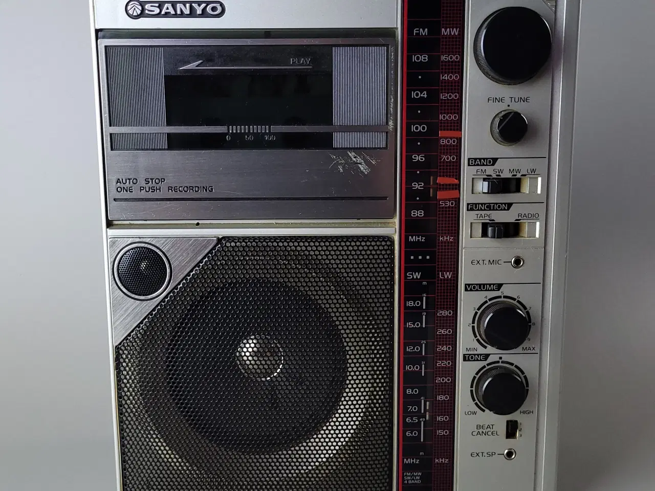 Billede 3 - ⭐️· Sanyo Båndoptager/Radio - Model M 2818L 