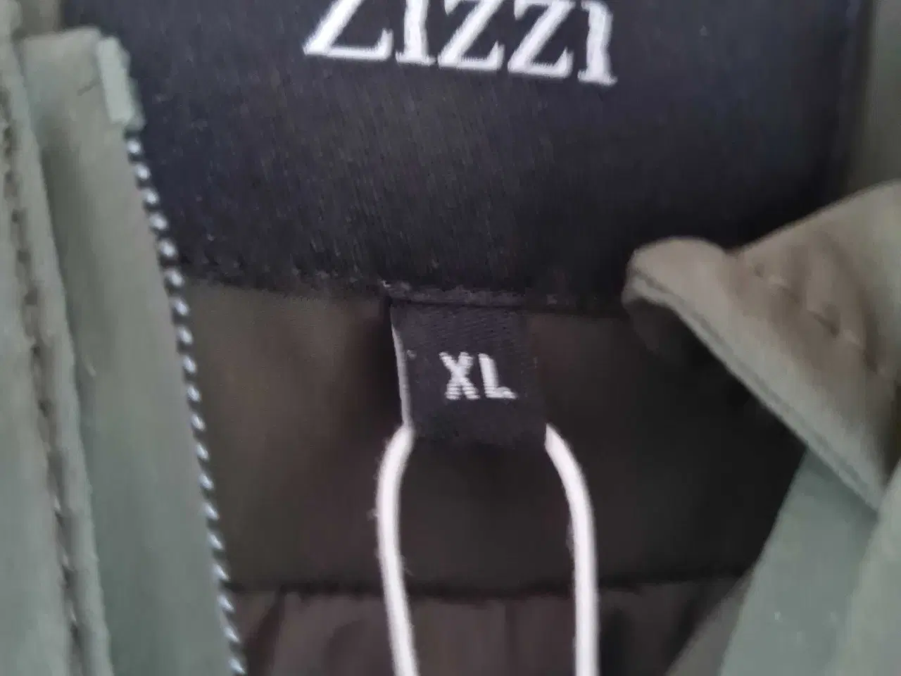 Billede 3 - Oliven grøn frakke/jakke fra Zizzi,  