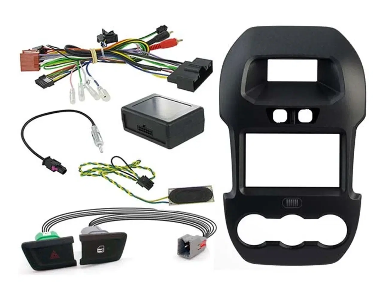 Billede 1 - Ctkfd40c 2-DIN ramme kit Ranger m kontak