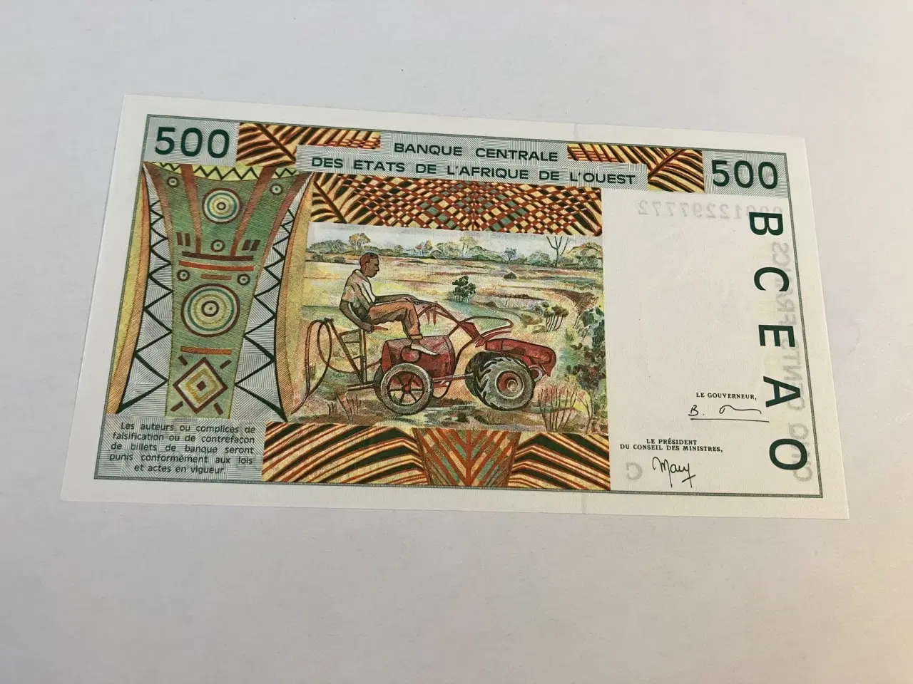 Billede 2 - 500 Francs Central African States