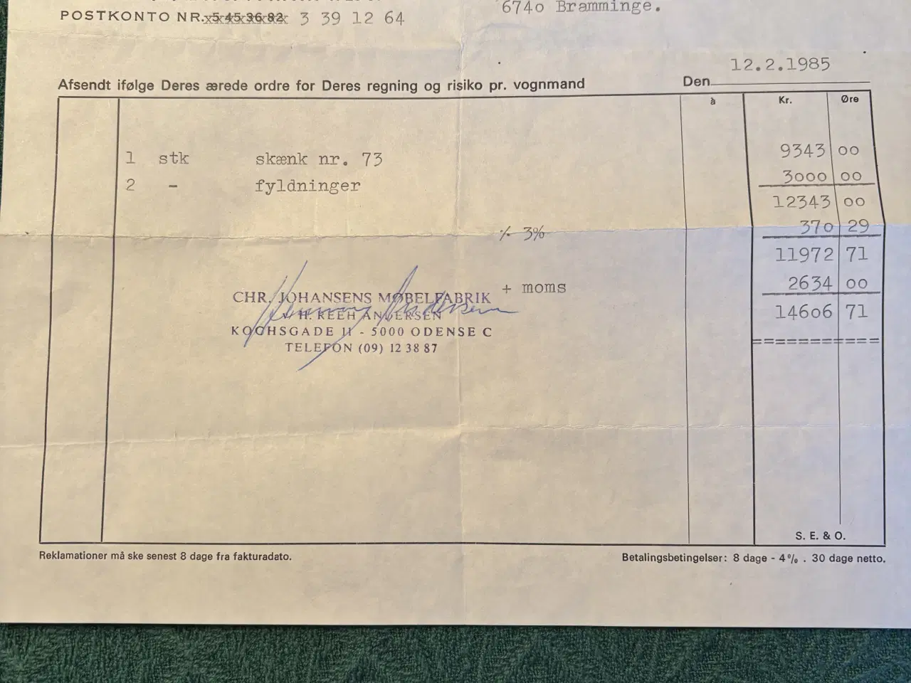 Billede 5 - Unik skænk i massiv Ege træ