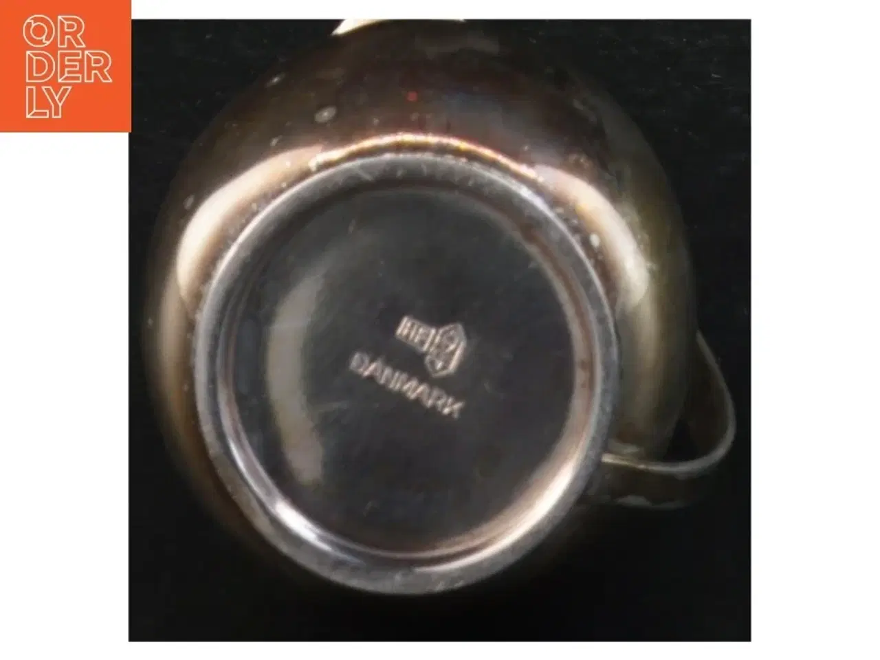Billede 2 - Sølv metal vase (str. 14 cm)