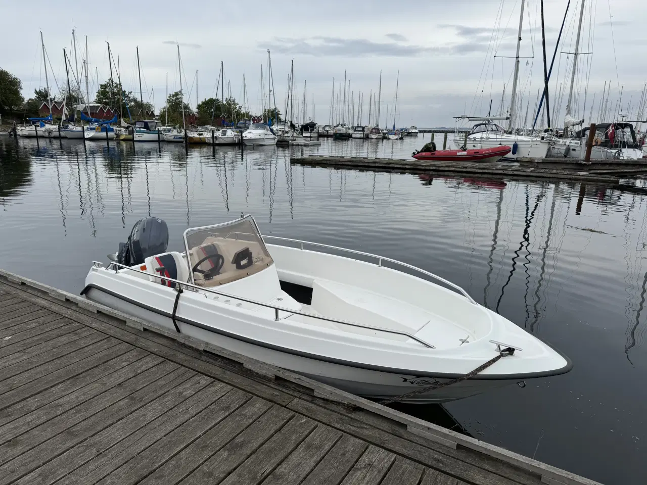 Billede 3 - Meget velholdt Ryds 475 GT med en ny 40 hk Yamaha 