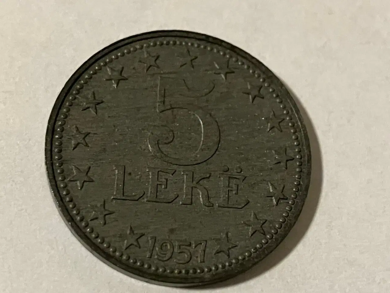 Billede 1 - 5 Leke Albania 1957