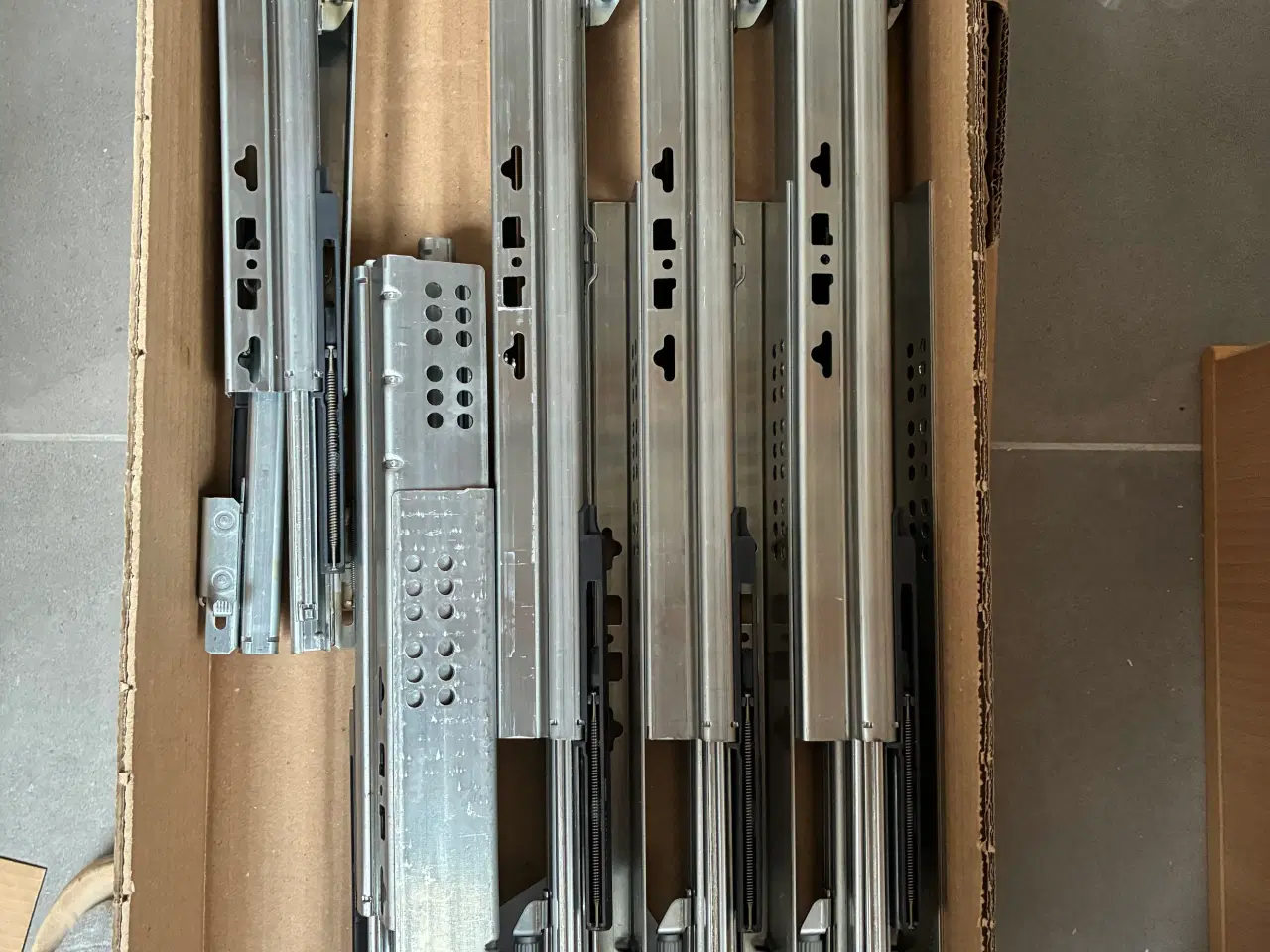 Billede 2 - Skuffeskinner Hettich