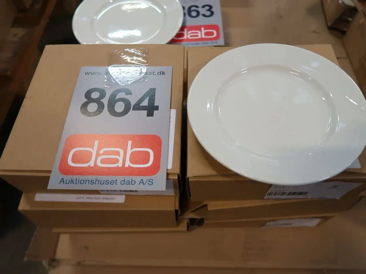 Billede 1 - 6 stk. Frokosttallerken 21 cm - Figgjo