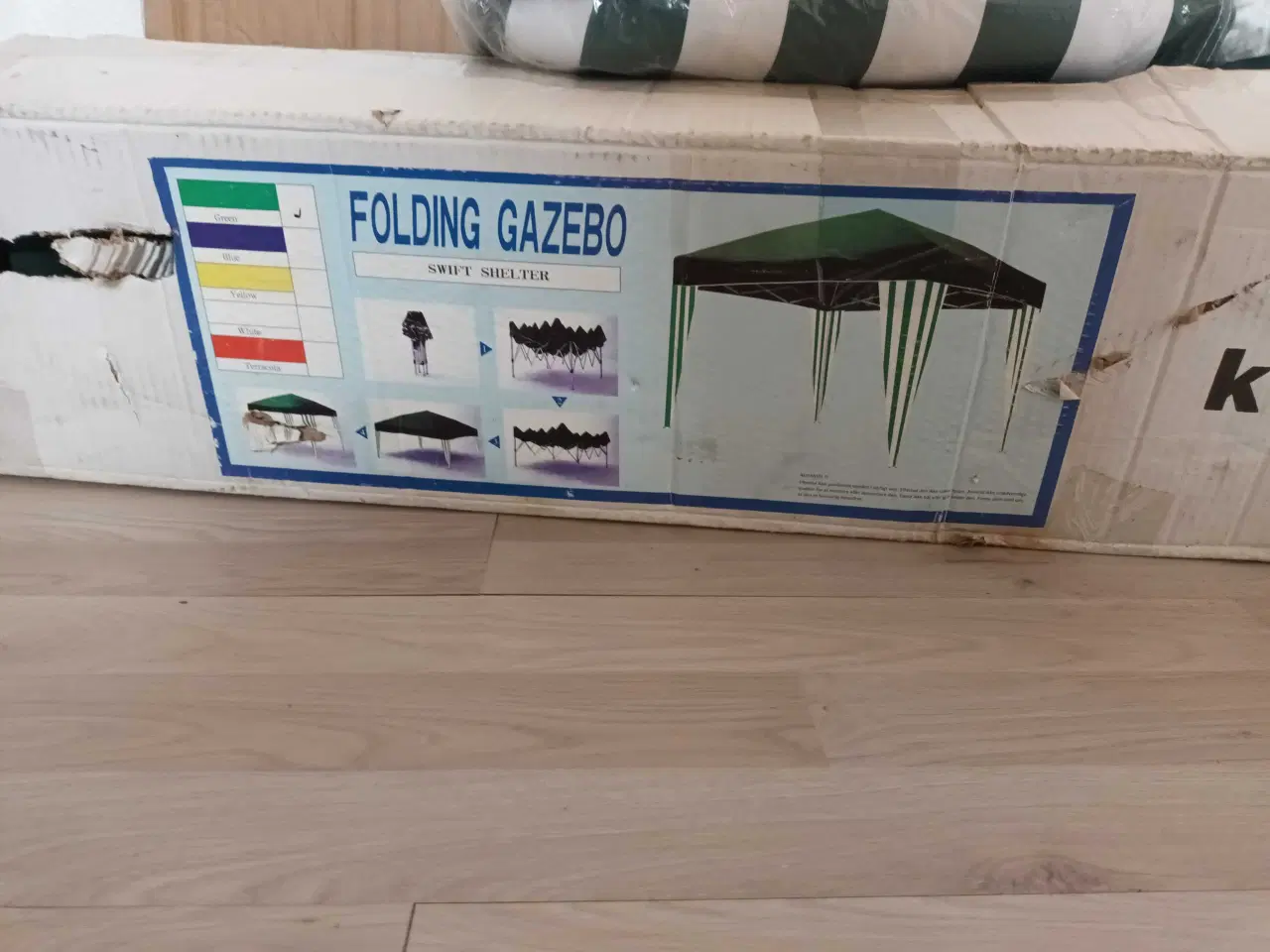 Billede 1 - Foldbar 3x3m pavillion 