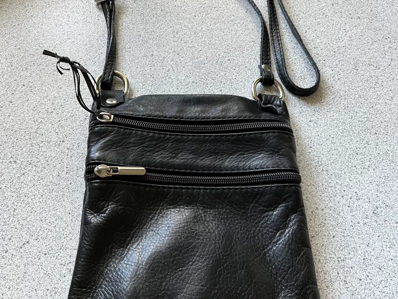 Billede 1 - Lædertaske 
