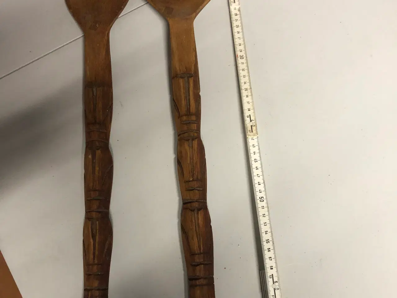 Billede 2 - Kæmpe salat bestik i træ