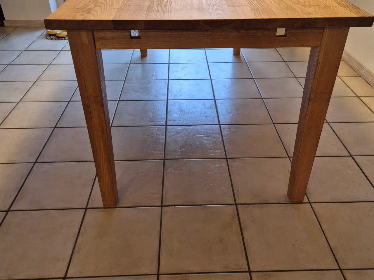 Billede 3 - Spisebord i egetræ fra Ilva