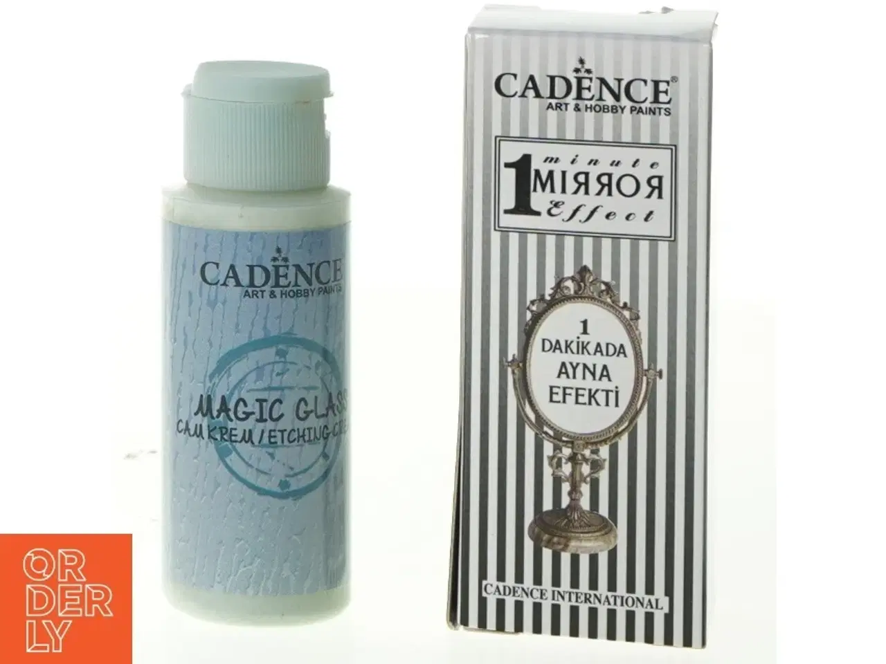 Billede 1 - Hobby, mirror effect og magic glass fra Cadence (str. 10 x 3 cm 11 x 3 x 4 cm)