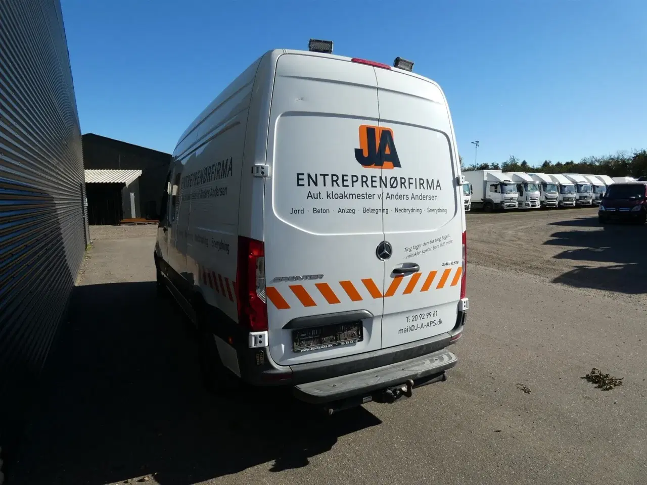 Billede 7 - Mercedes-Benz Sprinter 316 2,1 CDI A2 H2 RWD 163HK Van 6g Aut.