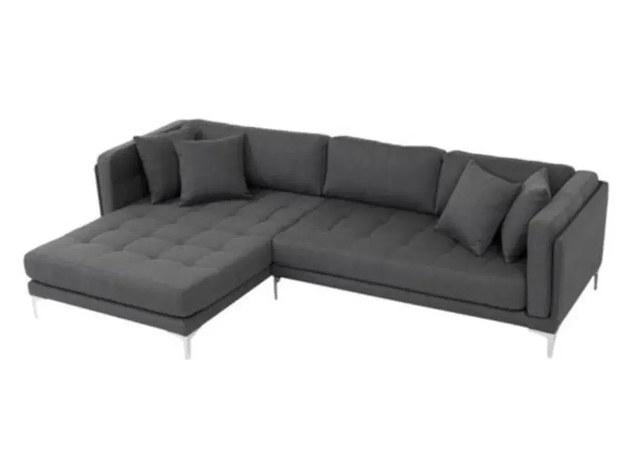 Billede 1 - Tampa sofa med højrevendt chaiselong og puf sælges