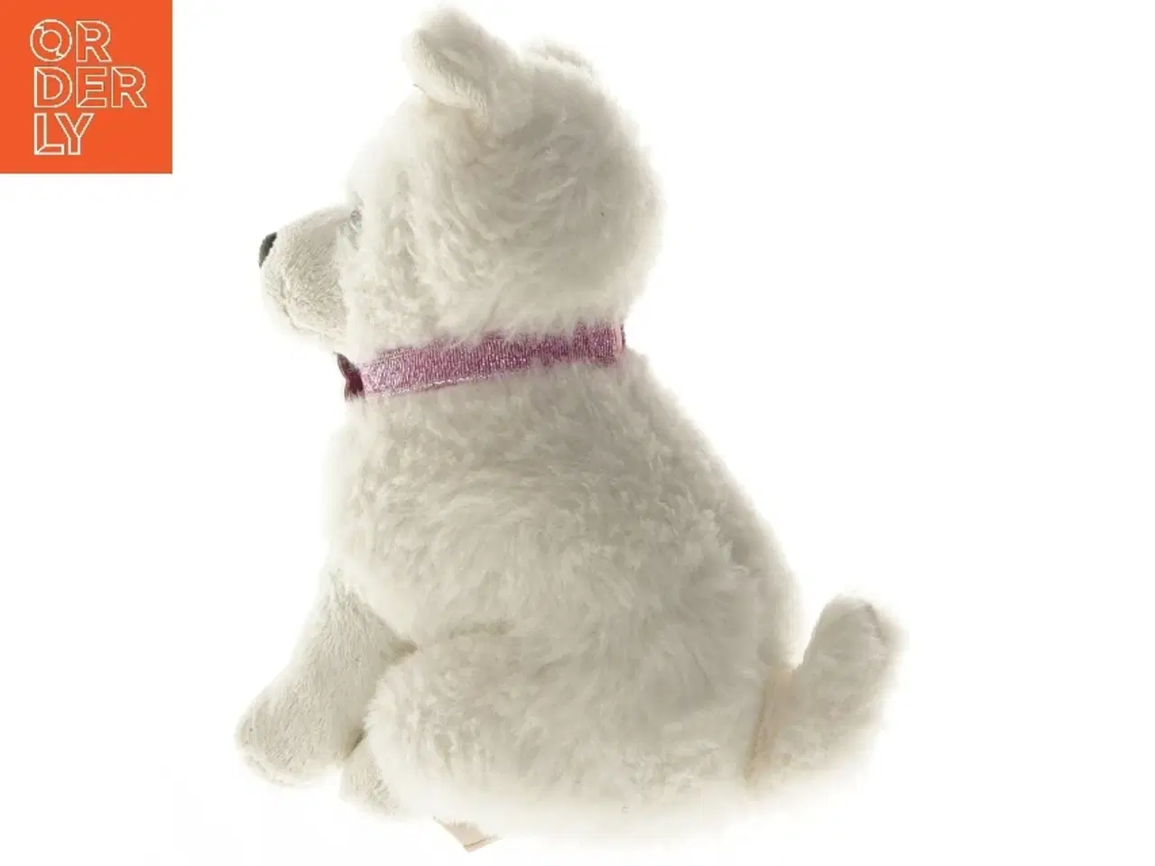 Billede 4 - Hvid plysbamse hund fra Our Generation (str. 19 cm)