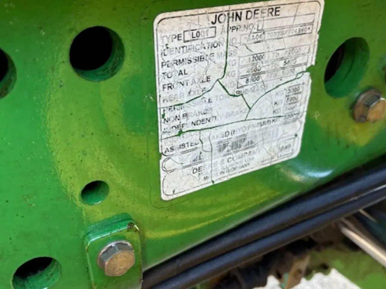 Billede 8 - John Deere 6170R AUTOPOWER, FRONTLIFT, FRONT PTO
