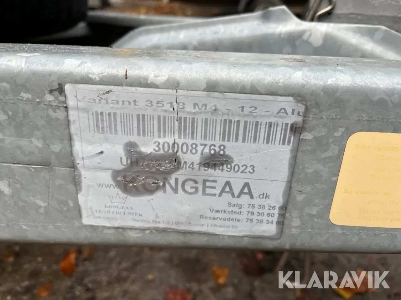 Billede 9 - Maskintrailer Variant 3518M4 Maxi Load