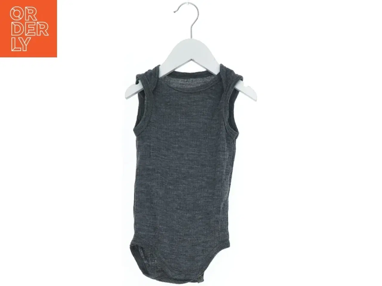Billede 1 - Ærmeløs bodystocking i grå fra 8O8 (str. 92)