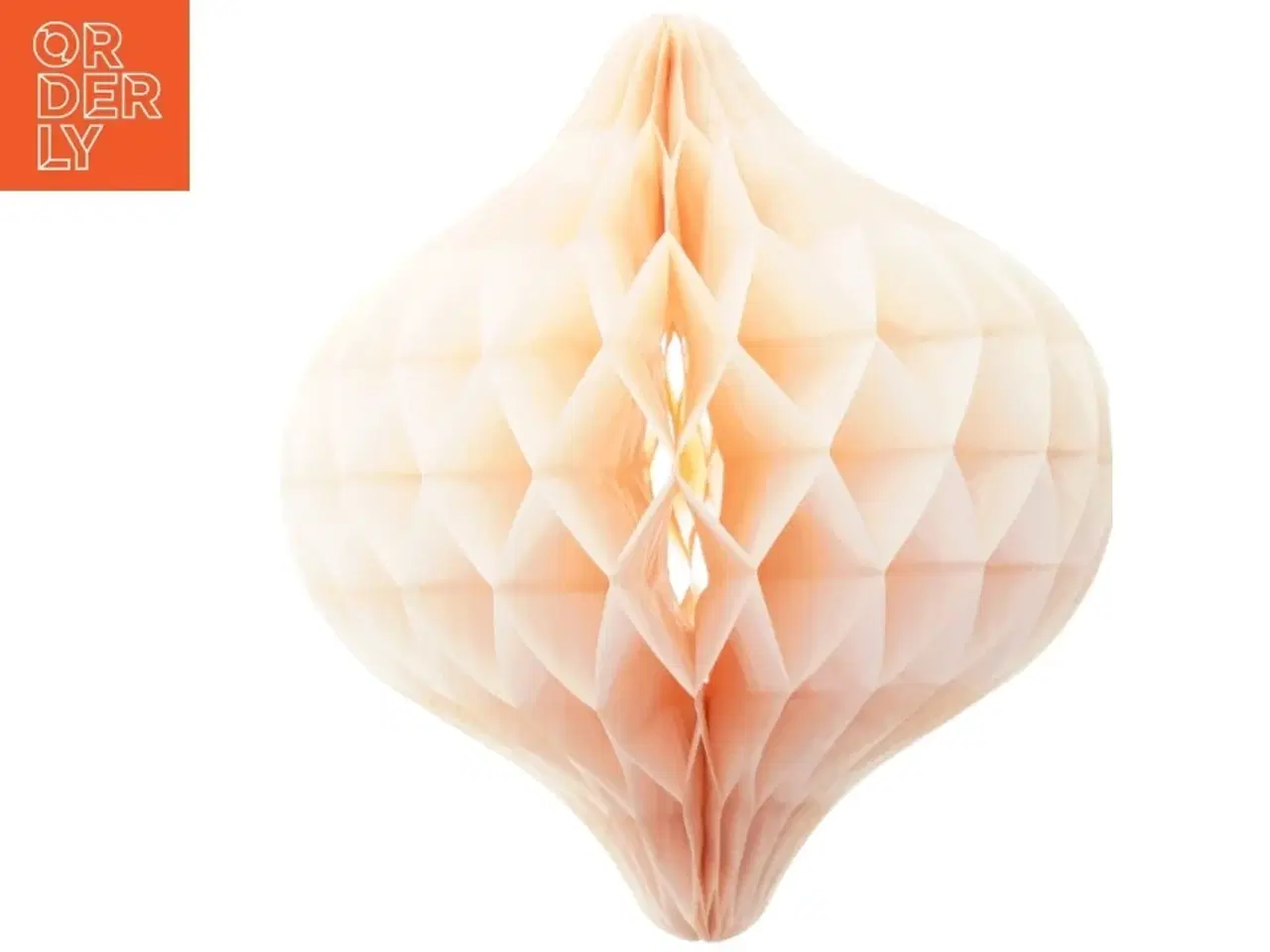 Billede 1 - Honeycomb papir dekoration (str. 40 x 45 cm)