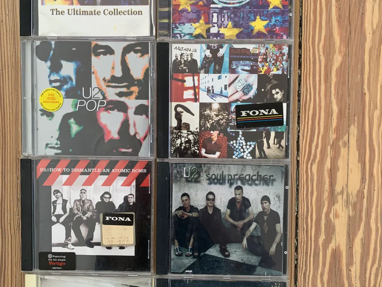 Billede 1 - Samling af U2 CD'er