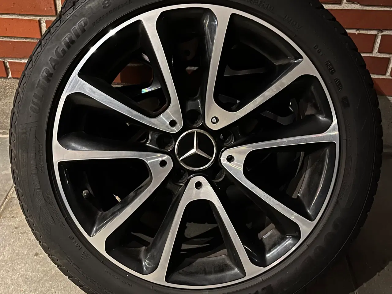 Billede 3 - Originale 18” Mercedes fælge med vinterdæk