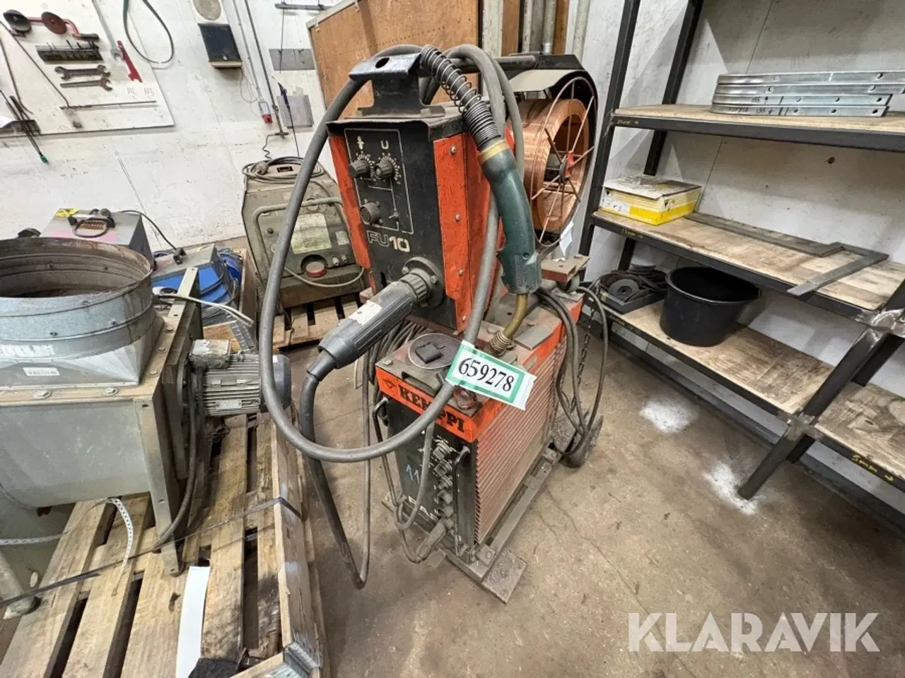 Billede 1 - Svejsemaskine Kemppi RA-230 & FU10