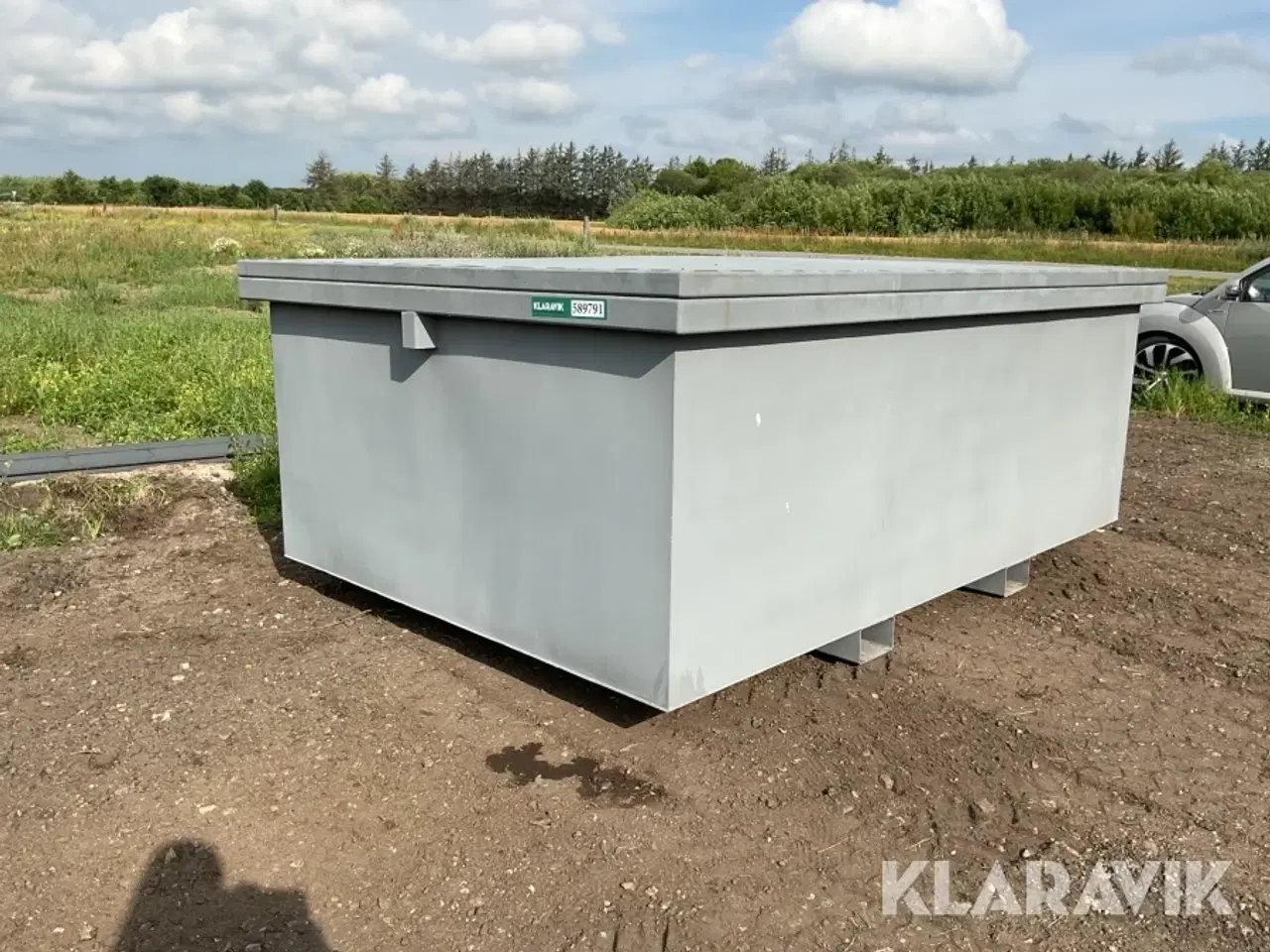 Billede 4 - Opbevaringscontainer - sandblæst og metalliseret