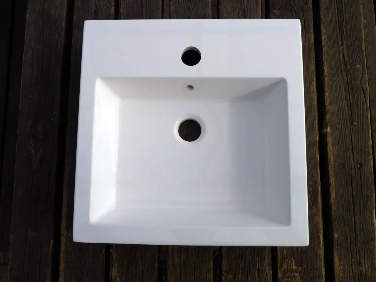 Billede 1 - Håndvask i marmor, GSI Kube. Måler 40 x 40 x 9 cm.