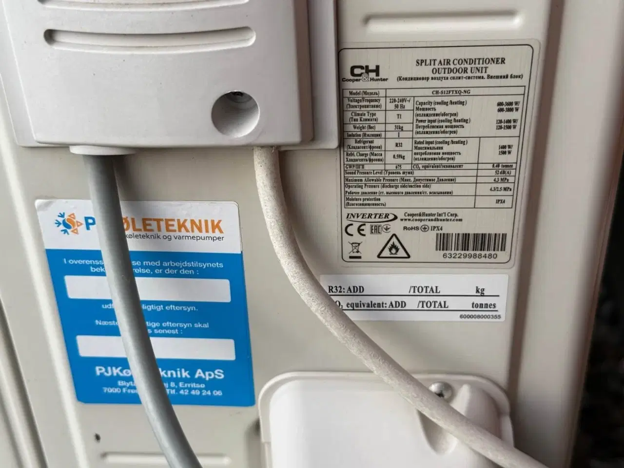 Billede 2 - Varmepumpe C&h fra 2021