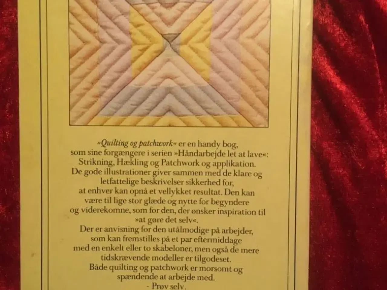 Billede 2 - Bog om Quilting og Patchwork