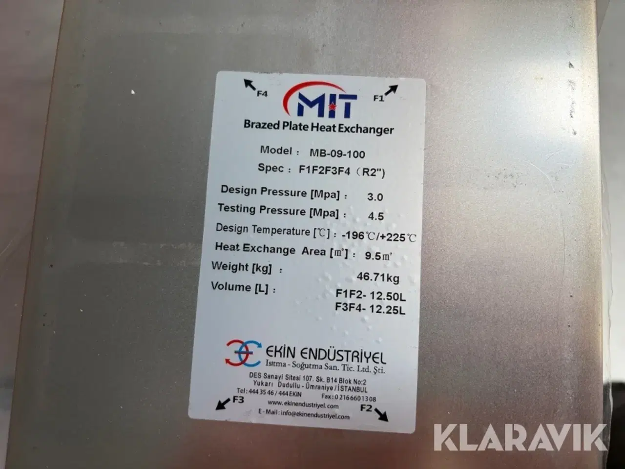 Billede 5 - Pladeveksler MIT MB-09-100 1 styk