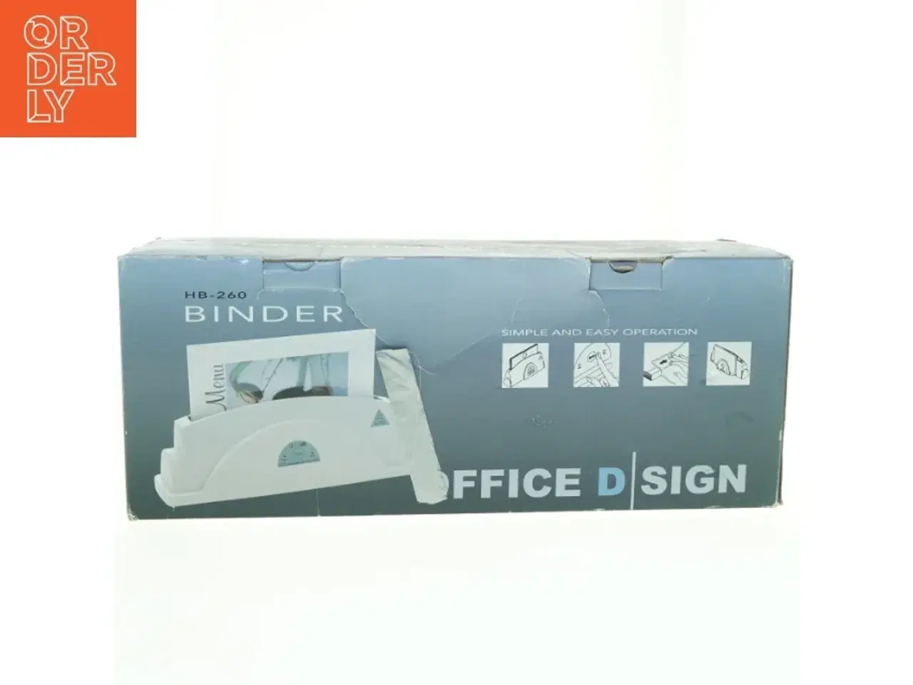 Billede 3 - Binder til lim-indbinding fra Office Dsign (str. 41 x 13 cm)