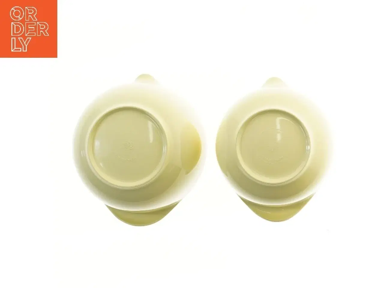 Billede 3 - Gul plastik røreskål sæt fra Rosti (str. Ø 20 og 18 cm)