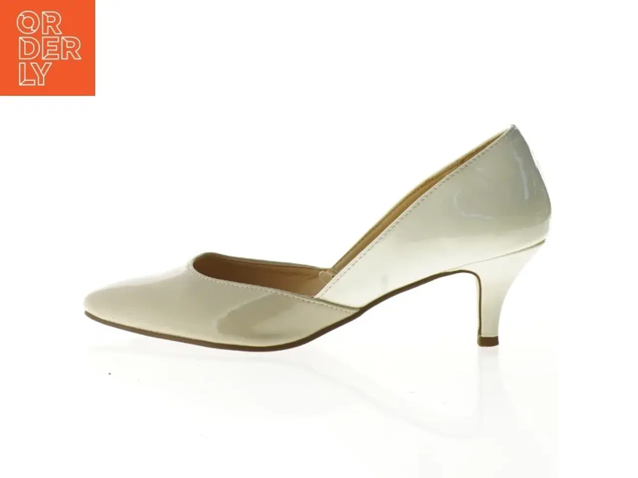 Billede 6 - Hvide stiletter (str. 39)