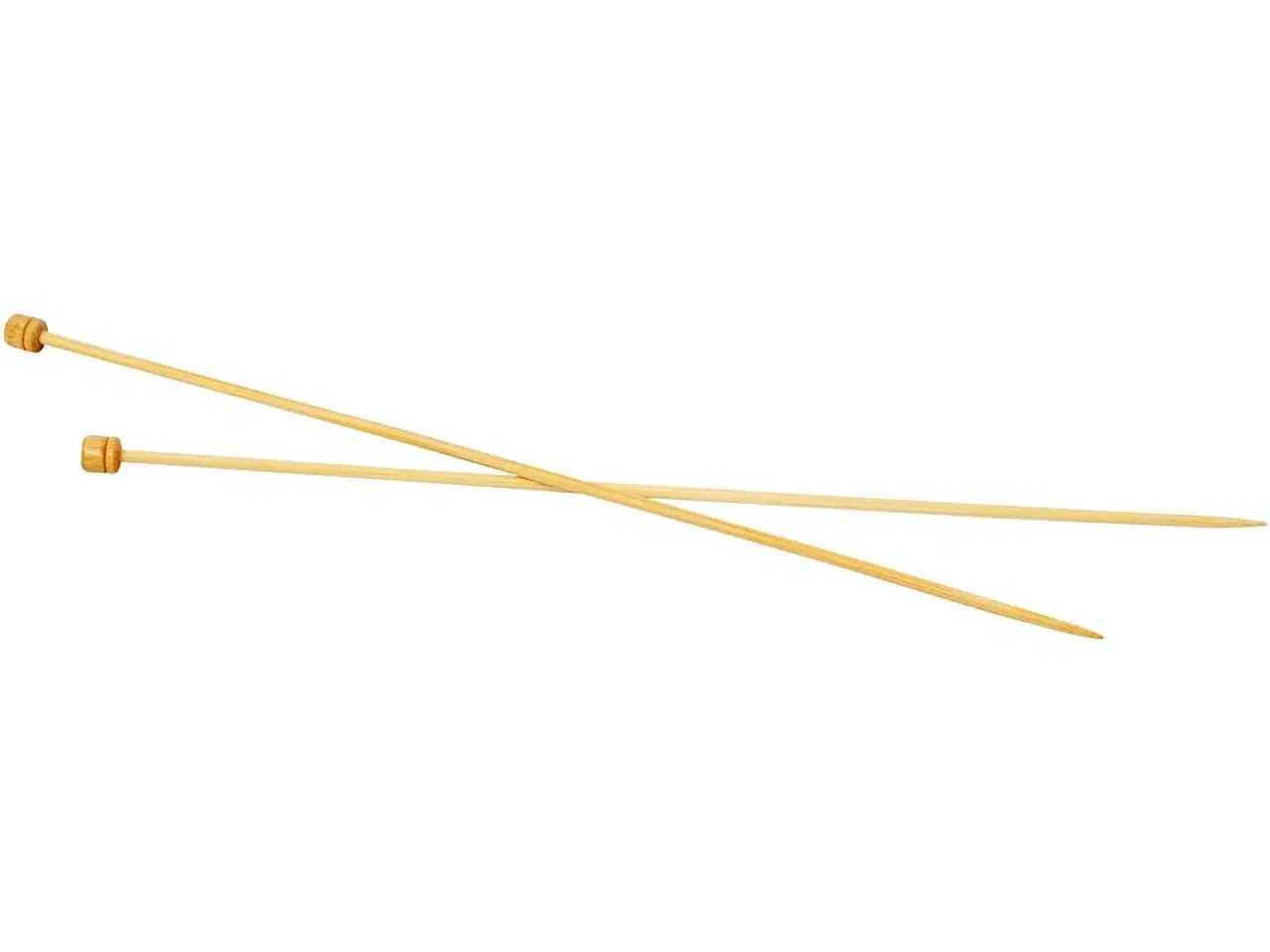 Billede 1 - Bambus Strikkepinde 35 cm, 4 mm - Kvalitet og Komfort