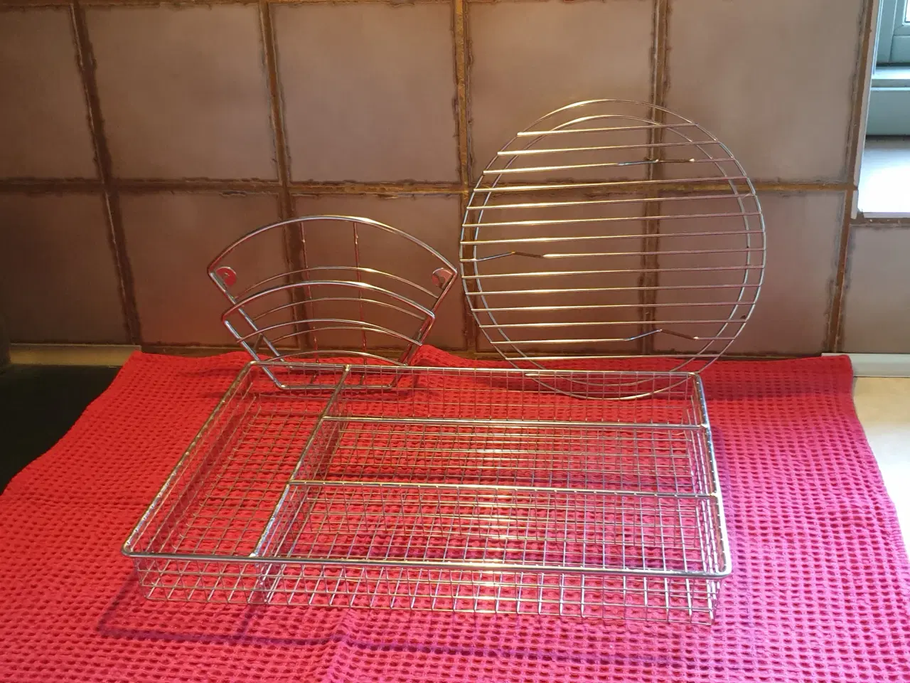 Billede 1 - Bestikbakke - filterposeholder - bordskåner