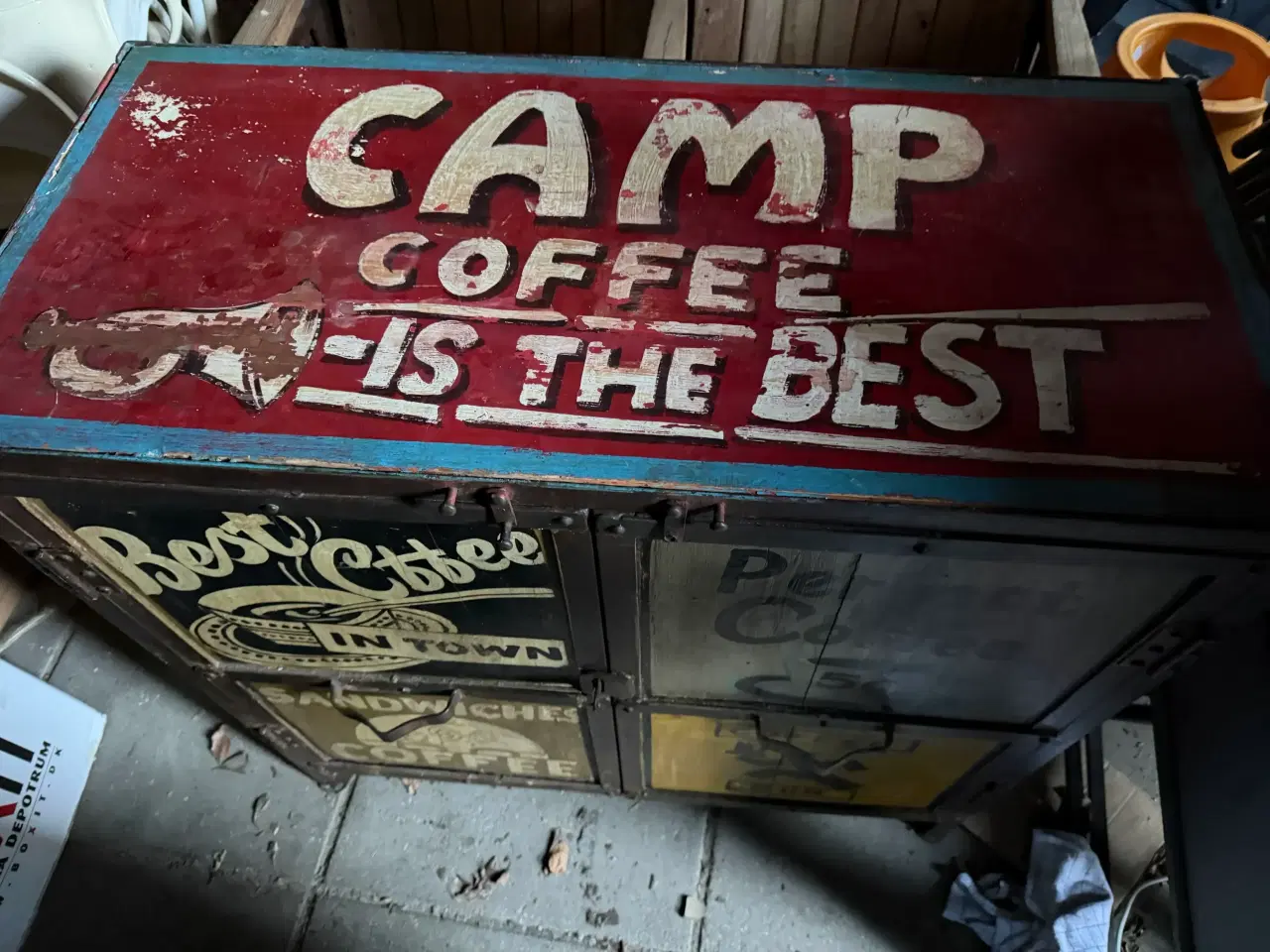 Billede 1 - Flot kommode/skab i retro stil 