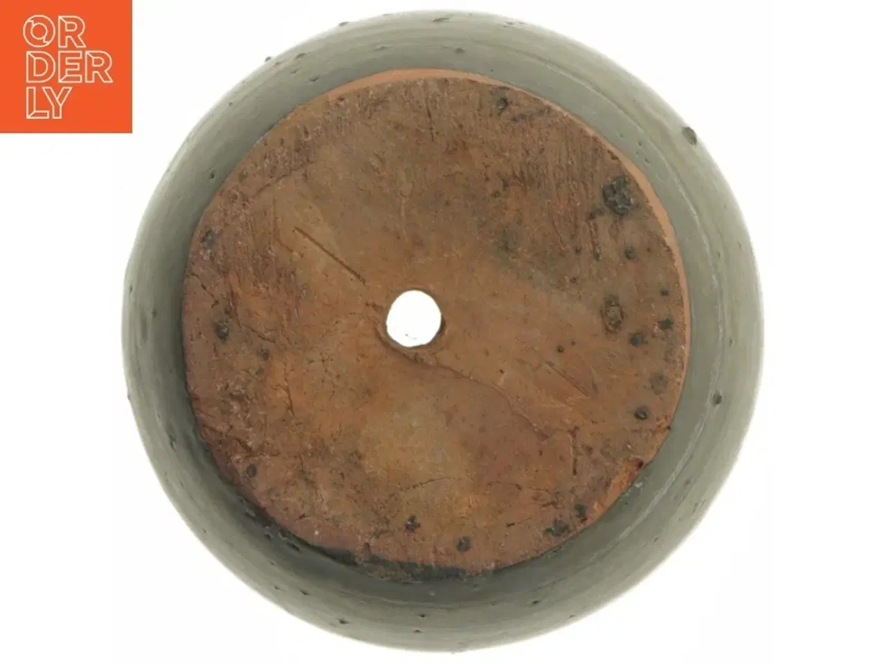 Billede 3 - Keramikpotte med afløbshul (str. Ø. 17,5 cm. længde. 16 cm)