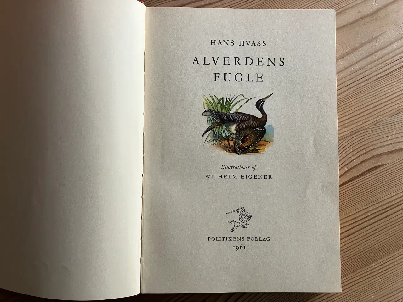 Billede 2 - Hans Hvass, Alverdens fugle, m.fl. - 4 bøger