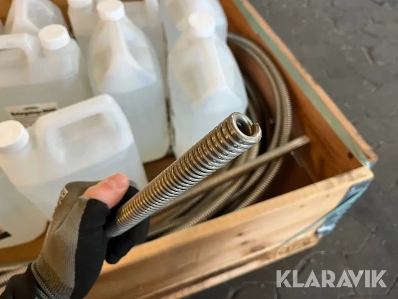 Billede 8 - Lot - belægningsrens, wire guide system og kabelbeskyttere - 2 paller