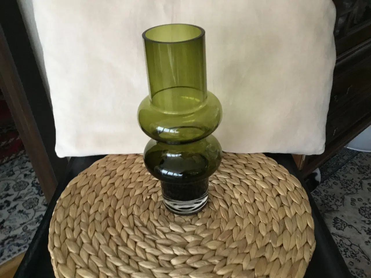 Billede 6 - Elegant mundblæst kunstglasvase