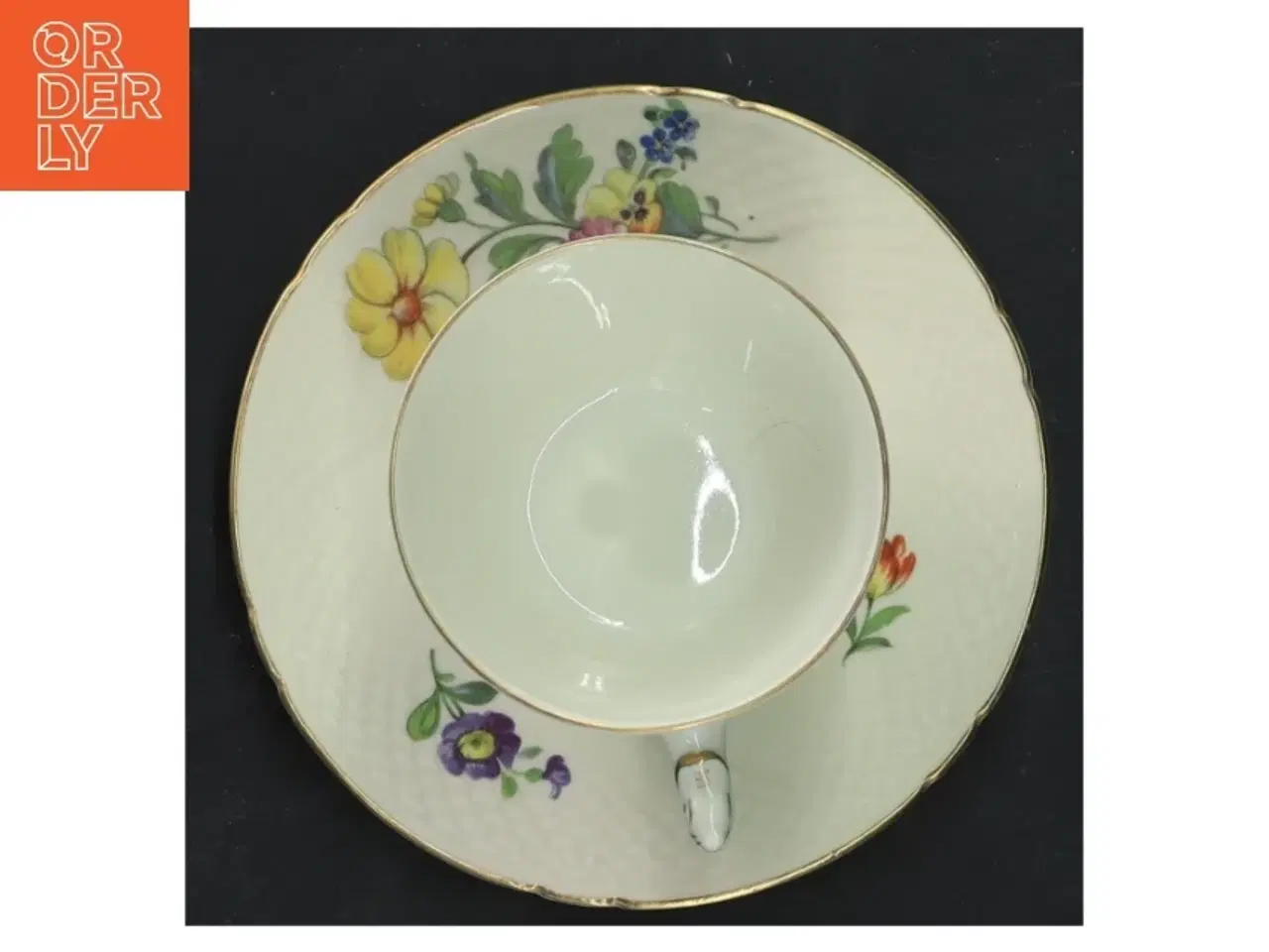 Billede 3 - B&G Saksisk Blomst kaffekop 102  (str. Ø 13,5&6x9,5 cm)