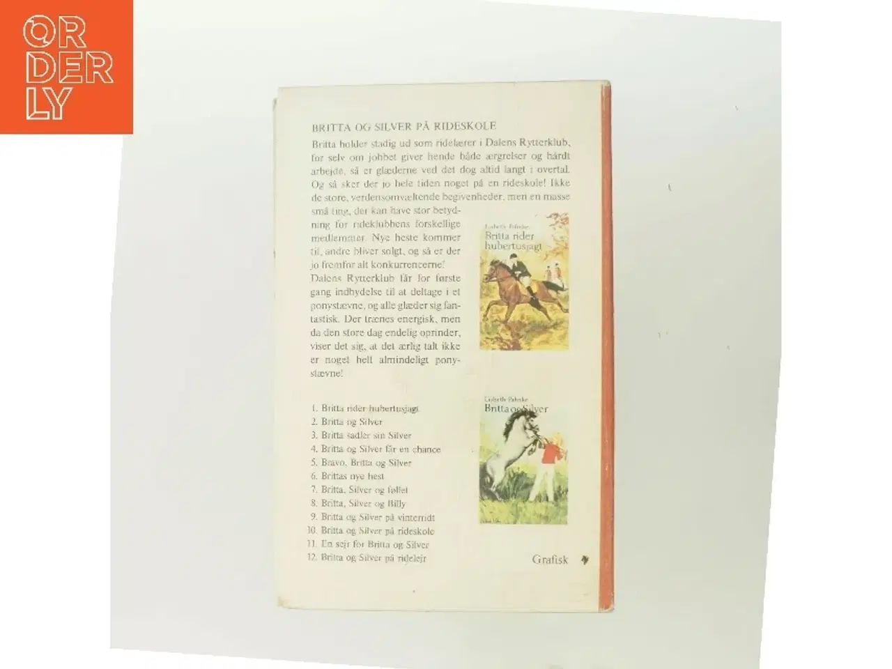 Billede 3 - Britta og Silver på rideskole af Lisbeth Pahnke (Bog)