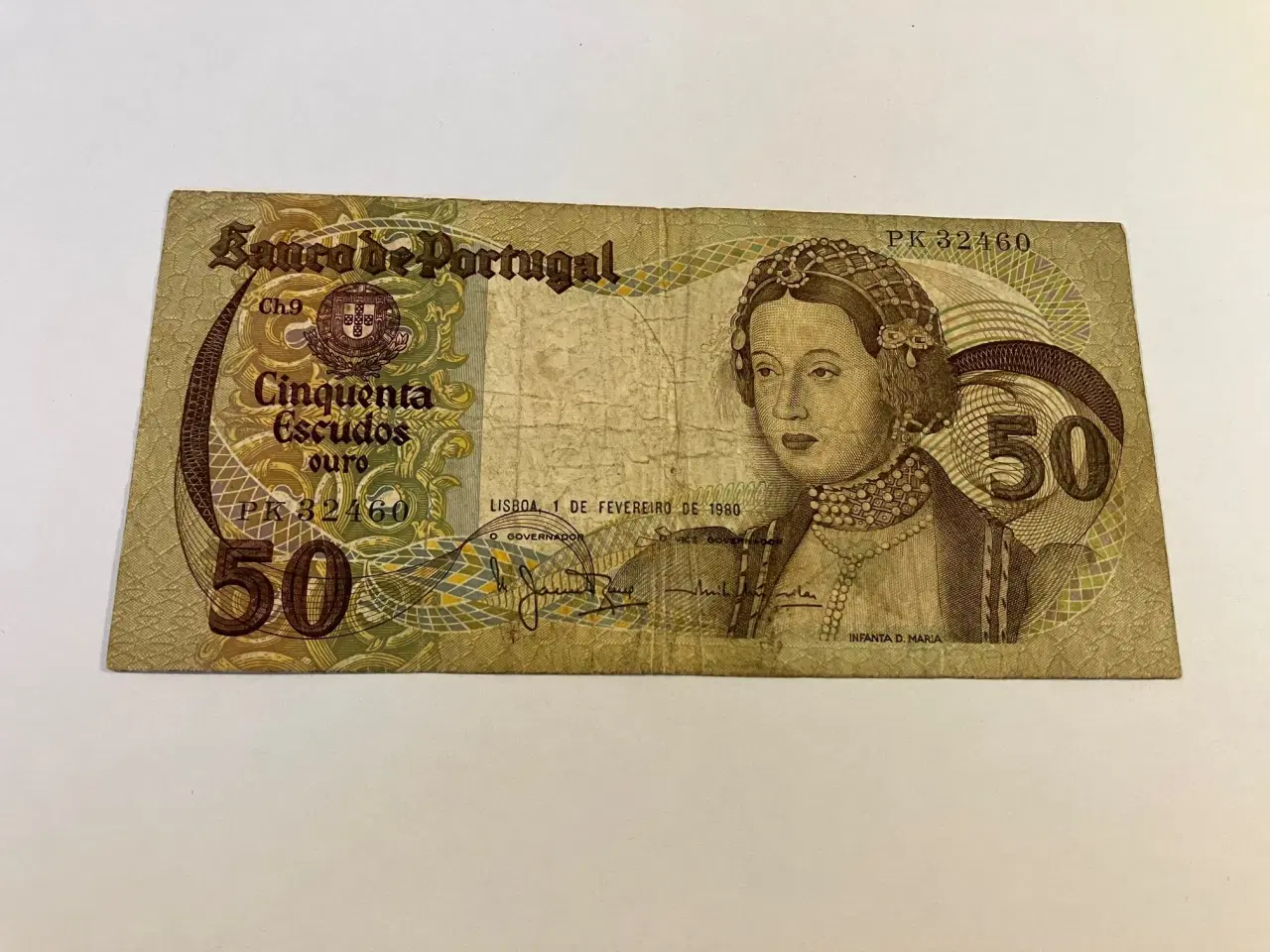 Billede 1 - 50 Escudos 1980 Portugal