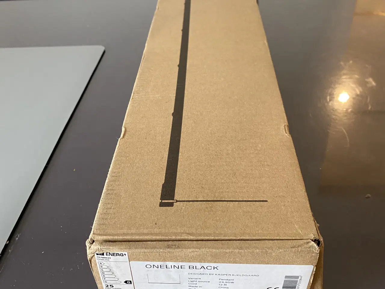 Billede 1 - Fritz Hansen OneLine Pendel sort pulverlakeret