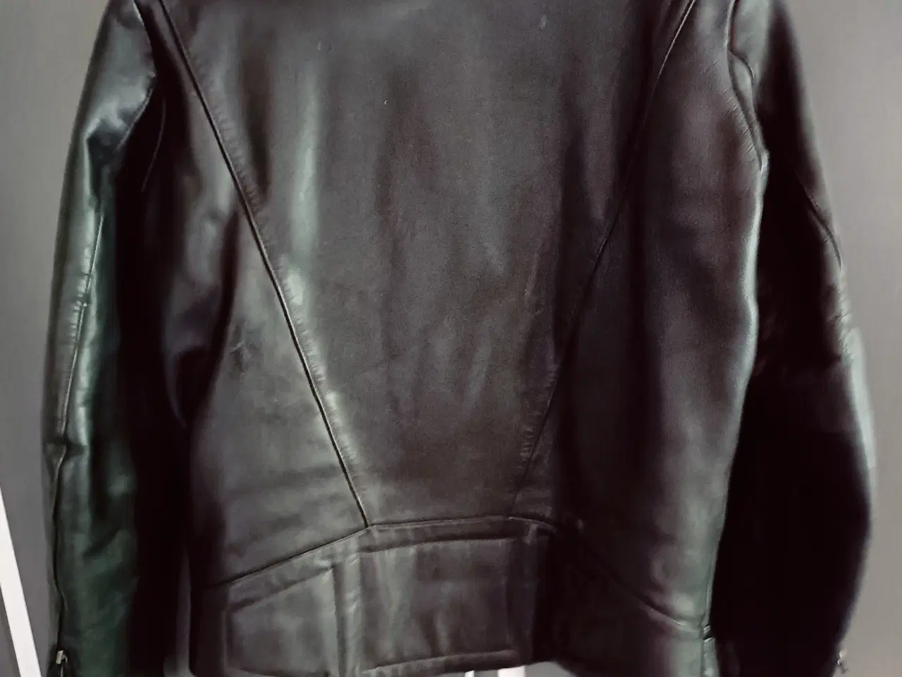 Billede 3 - Harley Davidson Læder jakke, Den ægte, kraftig
